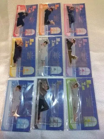 SnowManRays 파자마 아크릴 스탠드 전원 세트