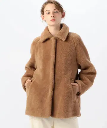 투모로우랜드 Ballsey 울 보아 스텐카라 코트