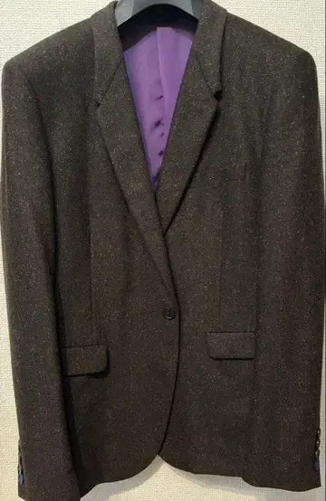 Paul Smith 다크 브라운 테일러드 자켓