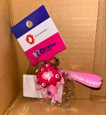 세레소 오사카 미야쿠미야쿠 키링 핑크 입체 러버 마스코트