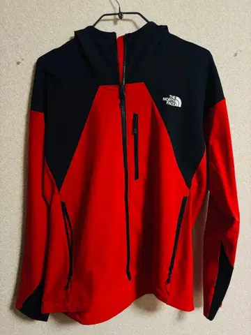 THE NORTH FACE 마운틴 파카 M 사이즈 레드/블랙