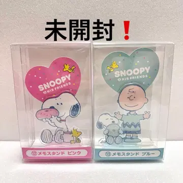 미개봉 스누피 1번 복권 메모 스탠드 아크릴 스탠드