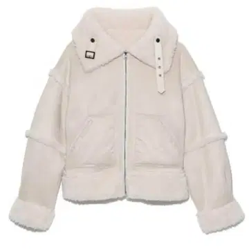 SNIDEL 리버서블 보아 봄버 자켓 SWFJ214004