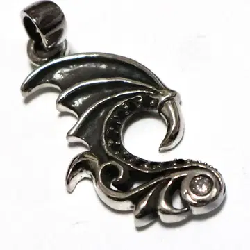 펜던트 실버 925 데빌의 날개 악마 다크윙 악마의 날개 검은 날개