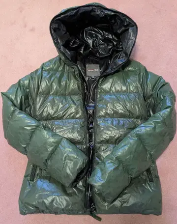 DUVETICA 다크 그린 다운 자켓 40