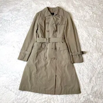 컨디션 최상 23구 발수 가공 트렌치코트 충전솜 라이너 포함 벨트