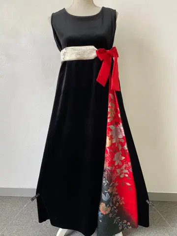 3208 기모노 리메이크 드레스 원피스