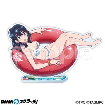 그리드맨 BIG 아크릴 스탠드 미니 색지 캔뱃지 세트 타카라다 릿카