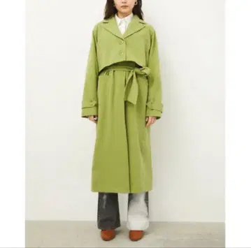 LAGUA GEM 3WAY SPRING COAT 그린
