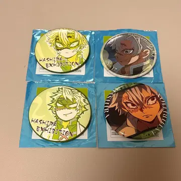 귀멸의 칼날 기둥전 에모셔널 캔뱃지 시나즈가와 사네미