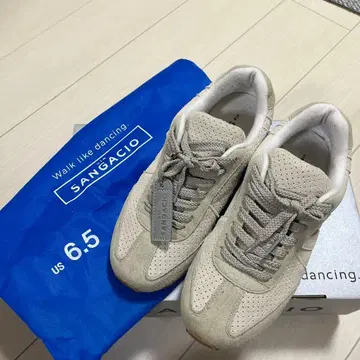 SANGACIO 스니커즈 US 6.5 베이지