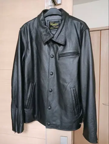 HOUSTON 휴스턴 카 코트 42 XL 가죽 자켓 라이더