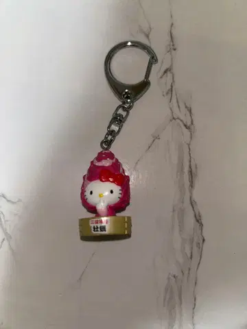 헬로키티 산리쿠 한정 상품 지역 키링
