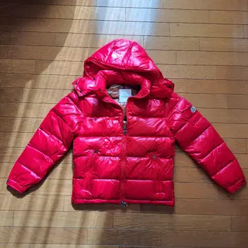 MONCLER 레드 다운 자켓 사이즈 1 미사용 새상품