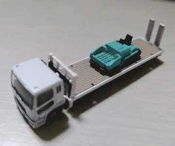 트럭 컬렉션 미쓰비시 후소 슈퍼 그레이트 중장비 운반차