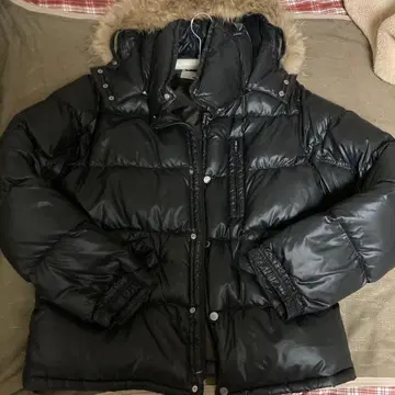 CAMP7 블랙 다운 자켓 XL