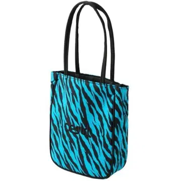 X-girl MINI TOTE BAG 제브라 패턴