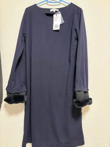 네이비 니트 원피스 M 사이즈