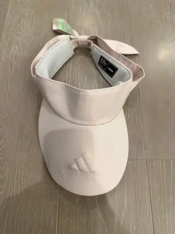 adidas 핑크 바이저 리본 포함