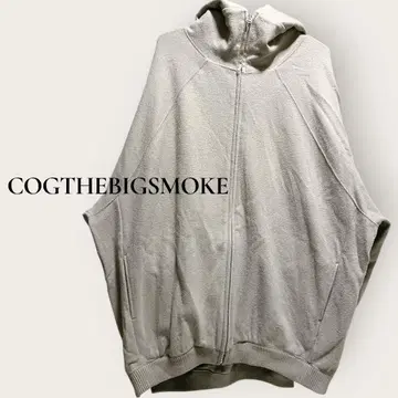 COGTHEBIGSMOKE 후드 부착 오버 사이즈 후드티