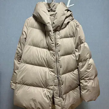 UNIQLO 유니클로 파우더 필 다운 M 키미시마 토와코 씨 착용 디자인