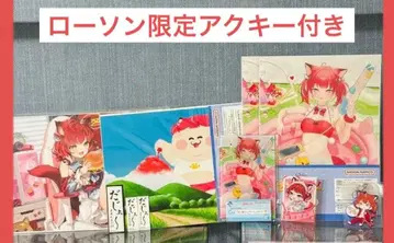 제일복권 아카미 카르비 아크릴 스탠드 아크릴 키링 클리어 포스터 러버 참