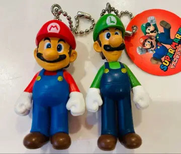 슈퍼 마리오 마리오&루이지 키링 2개 세트