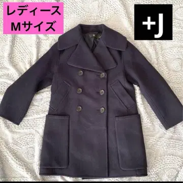 [유니클로] +J 질샌더 울 블렌드 오버사이즈 피 코트 M