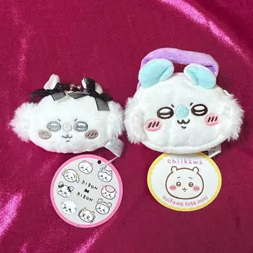 치이카와 미니 복주머니 리본 치이카와  토트 미니 모몽가