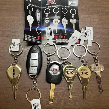 역대 GT-R 나리키리 오너 시리즈 gtr 가챠 가챠 열쇠 키 전 6종