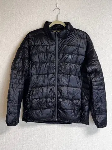 LOGOS 블랙 충전솜 다운 자켓