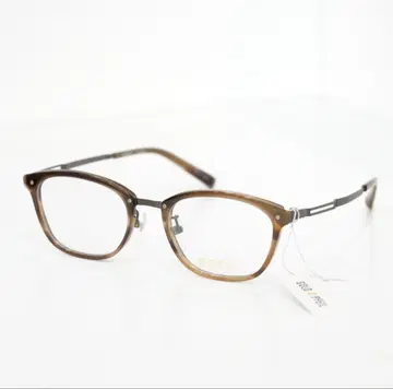 미사용 새상품 남성용 안경 프레임 브라운 갈색 성숙한 느낌