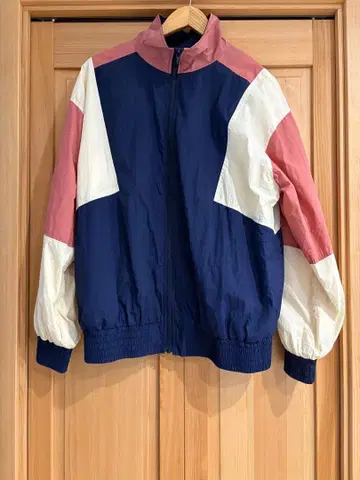 Ungrid 컬러 블로킹 블루종