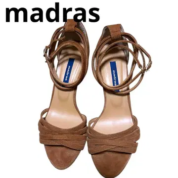 마드라스 스웨이드 스트랩 샌들 22.5