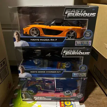 와일드 스피드 1/24 jada toys 3대 세트 FD 한정판