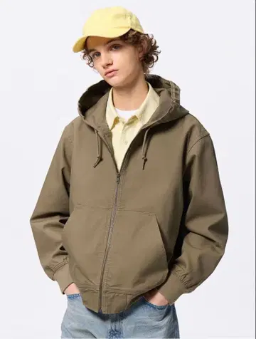 새상품급 GU 지유 집업 후드티 XXL 사이즈