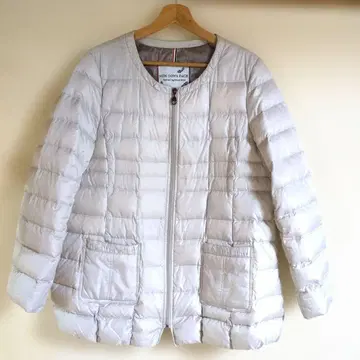 BuretteClub 경량 다운 퀼팅 화이트