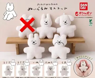 haruchan 봉제 인형 마스코트 전 5종 가챠 하루짱 세미 컴프