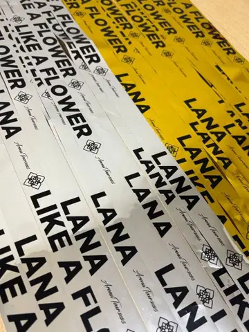 LANA 아레나 투어 LIKE A FLOWER 은색 테이프 23개