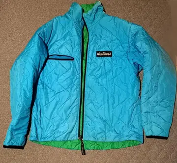와일드 띵스 리버서블 자켓 그린 블루 m