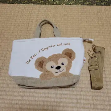 TDS 더피 사가 자수 코듀로이 숄더백