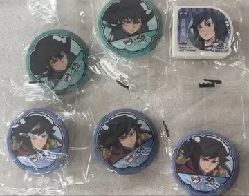 귀멸의 칼날 쿠라스시 캔뱃지 지우개 기유 무이치로