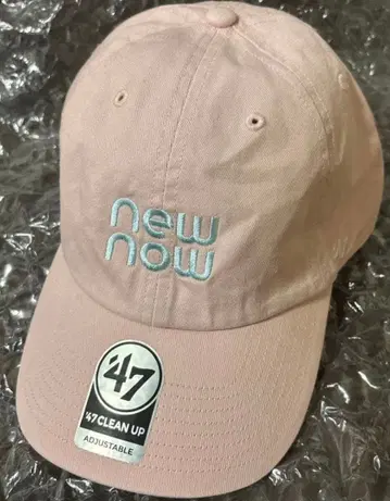 newnow 뉴나우 에이쿠라 나나 핑크 캡