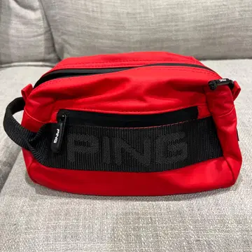 PING 핑 골프 매트 PU 파우치