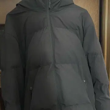 다운 자켓 블랙
