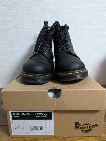 Dr. Martens 1460 Pascal 블랙 UK5 USM7 EU38