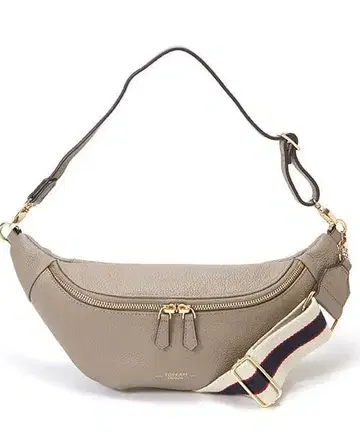 TOPKAPI 스트라이프 벨트 가죽 2way 힙색