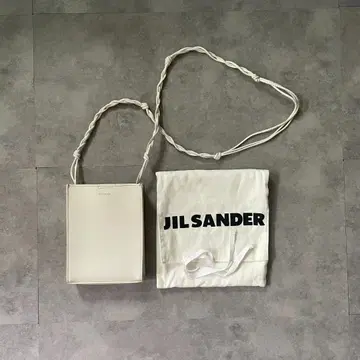 [레어] JIL SANDER 탱글 숄더백 화이트