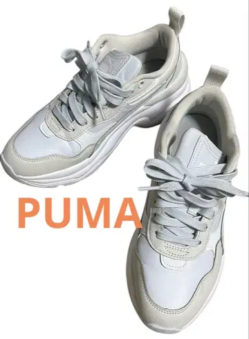 PUMA 시리아 웨지 스니커즈 24.5cm 볼륨 밑창 새상품급