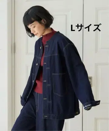 LBC 노카라 데님 자켓 L 사이즈